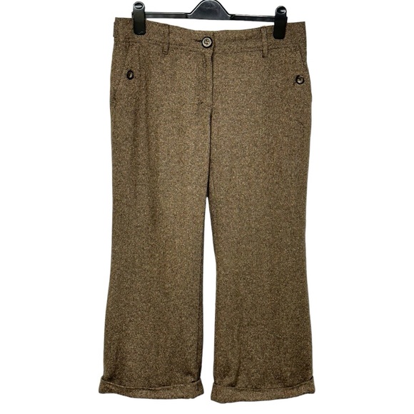 316 - H & M PANTS/CROP STYLE 60% WOOL PARTIALLY LINED - Picture 7 of 16